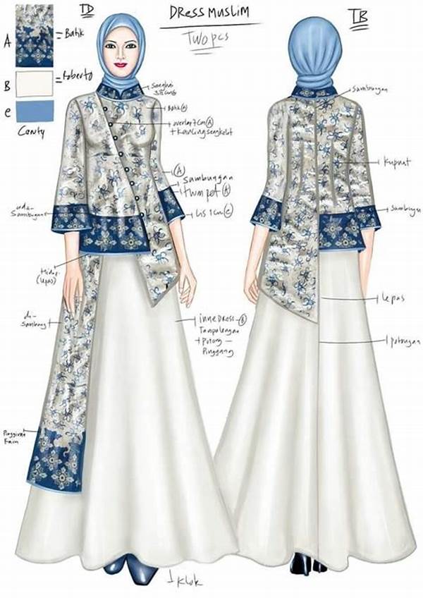 Desain Pakaian Wanita Elegan
