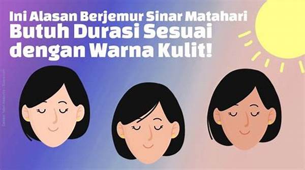 Durasi Aman Berjemur Sinar Matahari